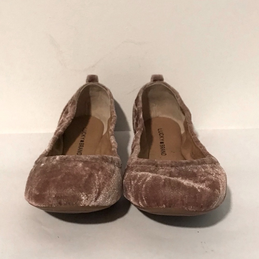 Lucky Brand Velvet Ballet Flats - Picture 3 of 13